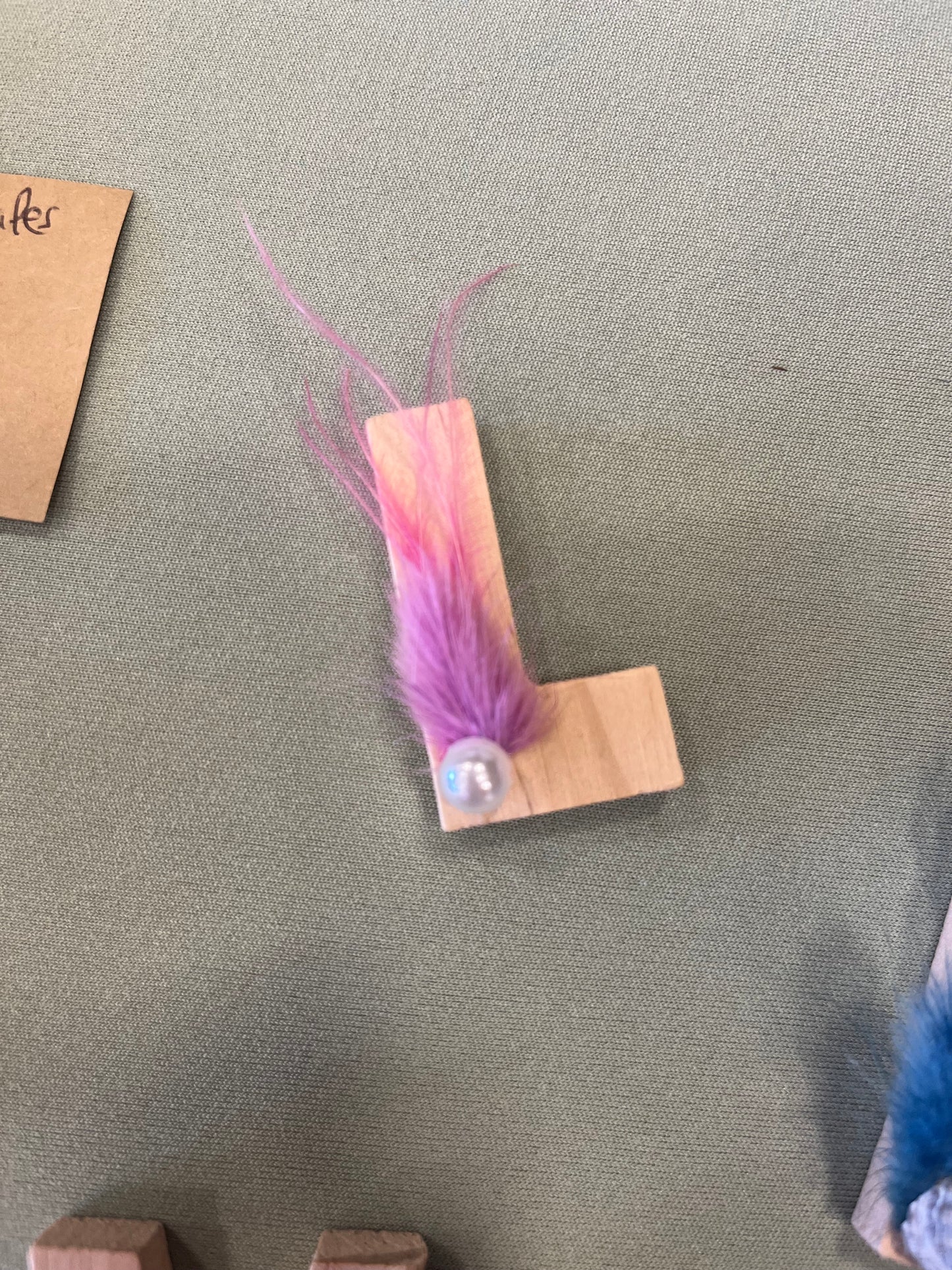 Lettres Florales "flora"